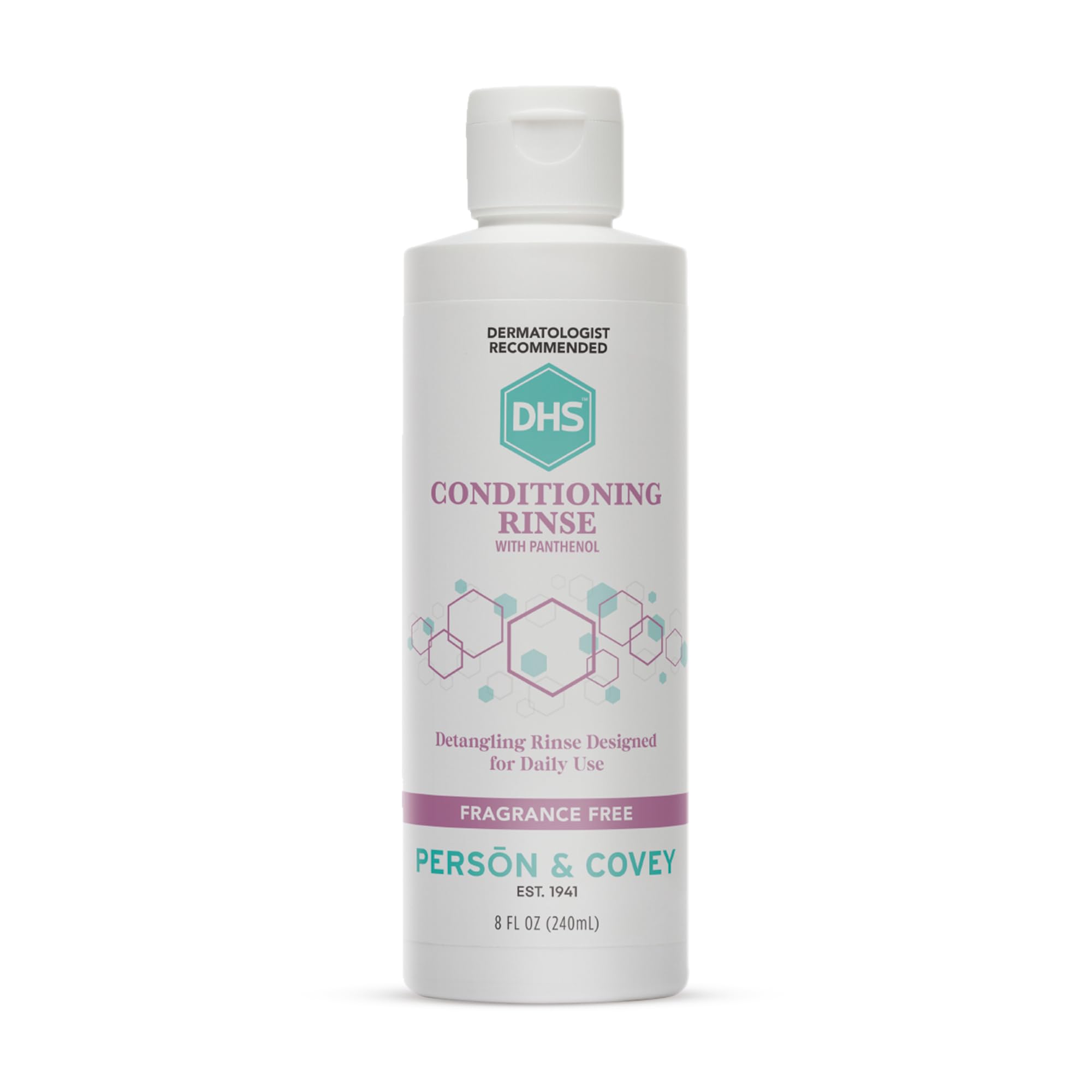 Bouteille DHS Conditioning Rinse 8 oz prête à intégrer votre routine capillaire.