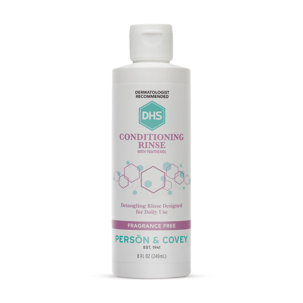 Bouteille DHS Conditioning Rinse 8 oz prête à intégrer votre routine capillaire.