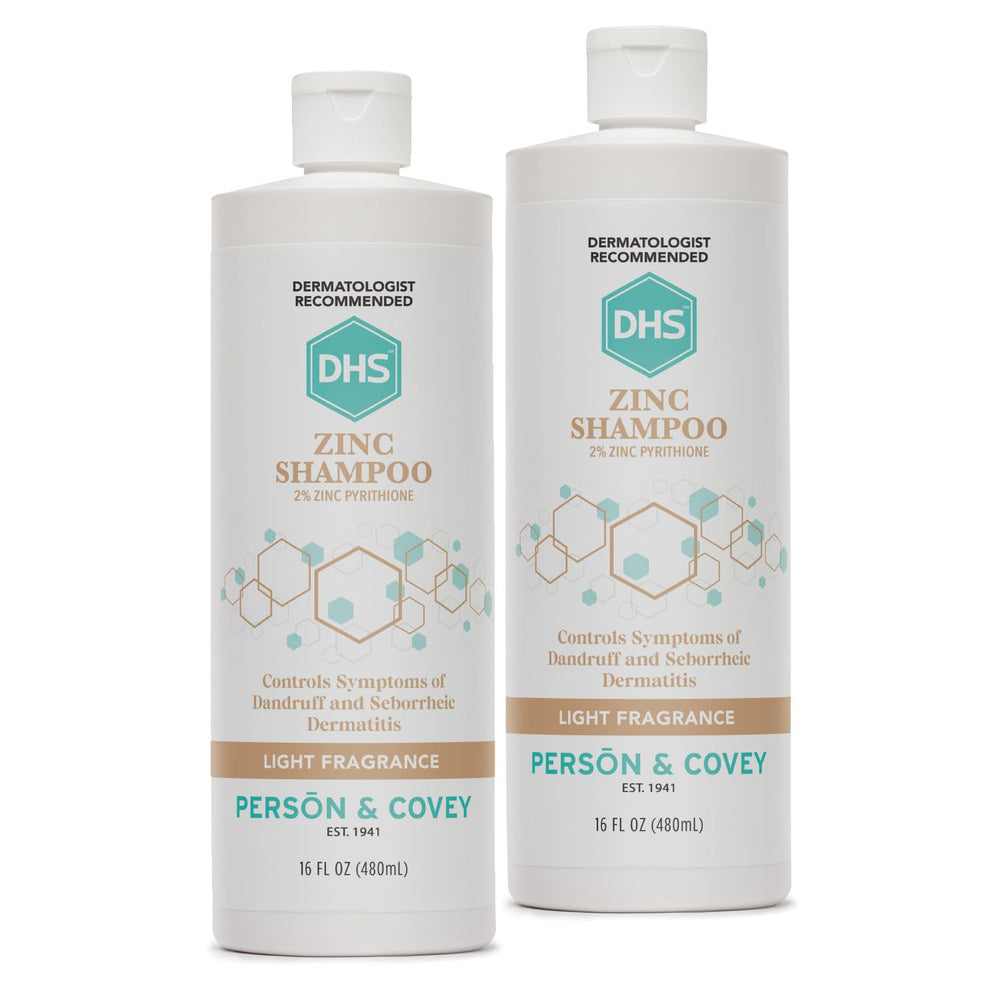 DHS Zinc Shampoo flacon vue de face, présentation claire pour achat.