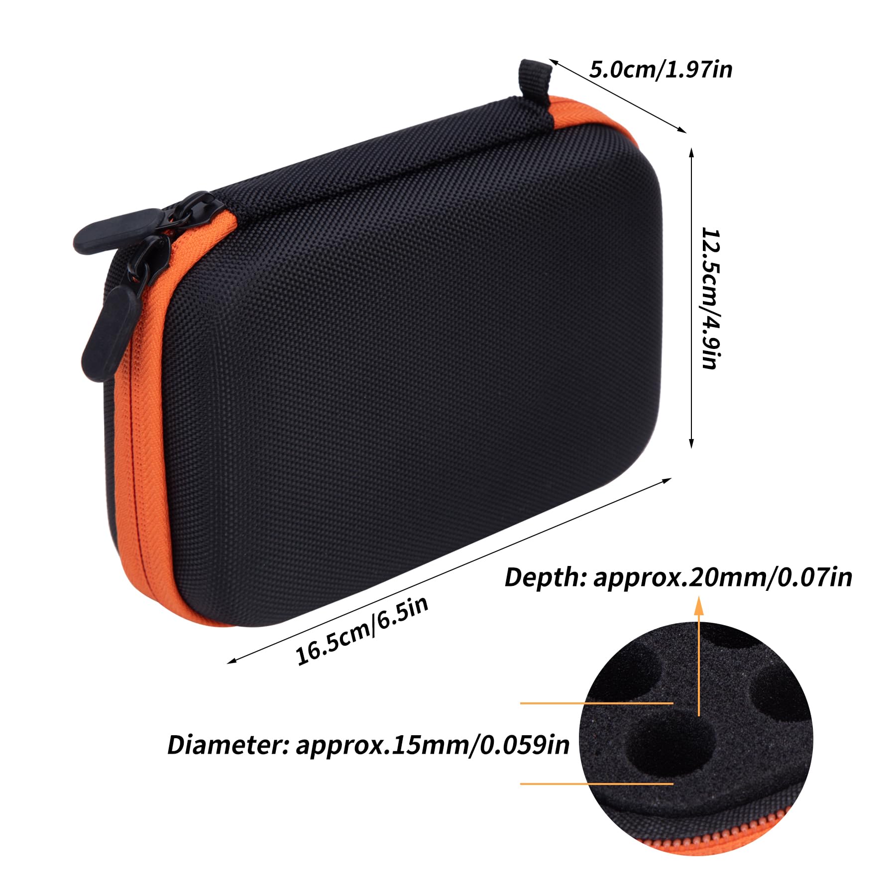 DHXYZZB étui protection lumière et température: conserve les huiles.