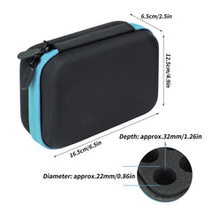 DHXYZZB fermeture éclair bleue sûre pour le transport