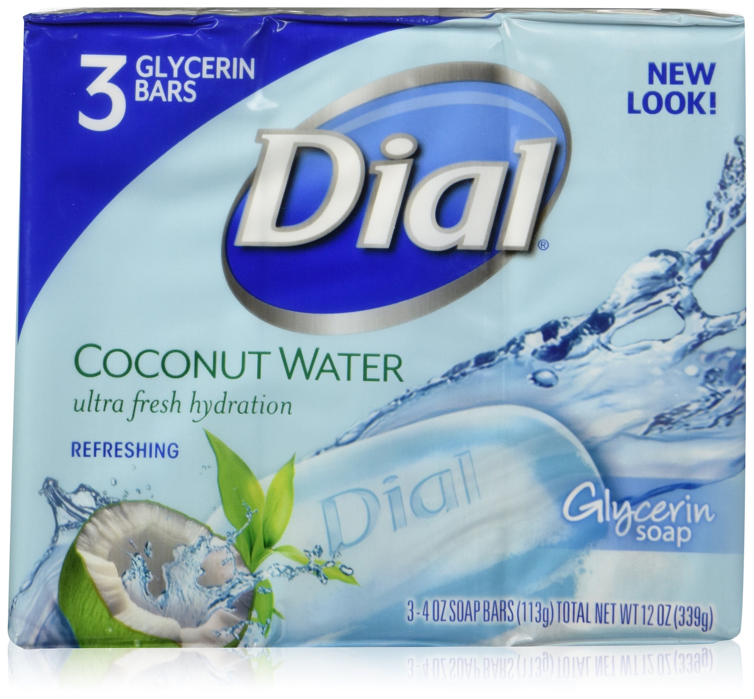 Dial Savon en barre à l’eau de coco montrant l’hydratation naturelle de la peau