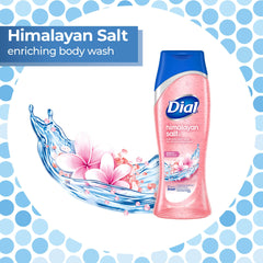 Parfum floral nenuphar associée au sel de l’Himalaya dans Dial gel-douche