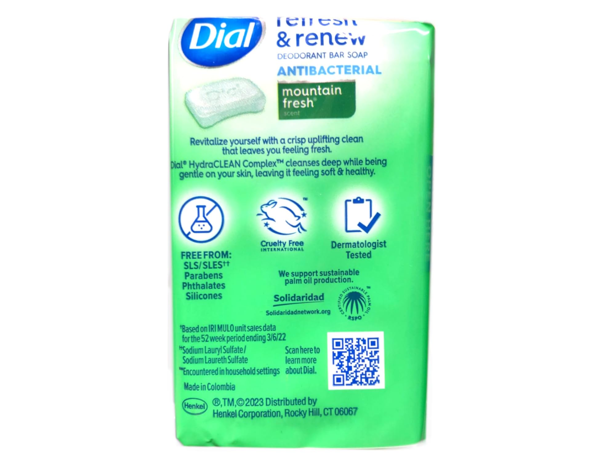 Dial Montagne Fraiche produit sur plan de travail, affichage clair et accessible