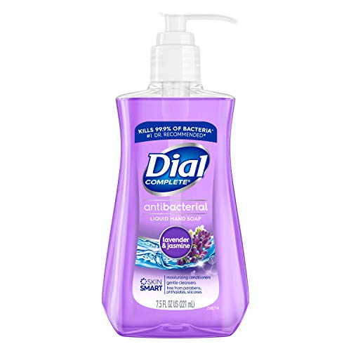 Pompe du savon Dial pour une application pratique et hygiénique.