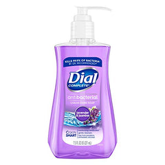 Pompe du savon Dial pour une application pratique et hygiénique.