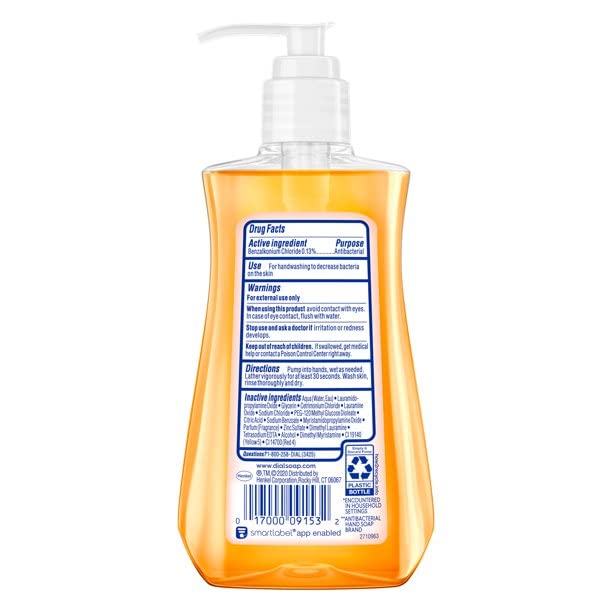 Dial senteur rafraîchissante pour un lavage des mains agréable.