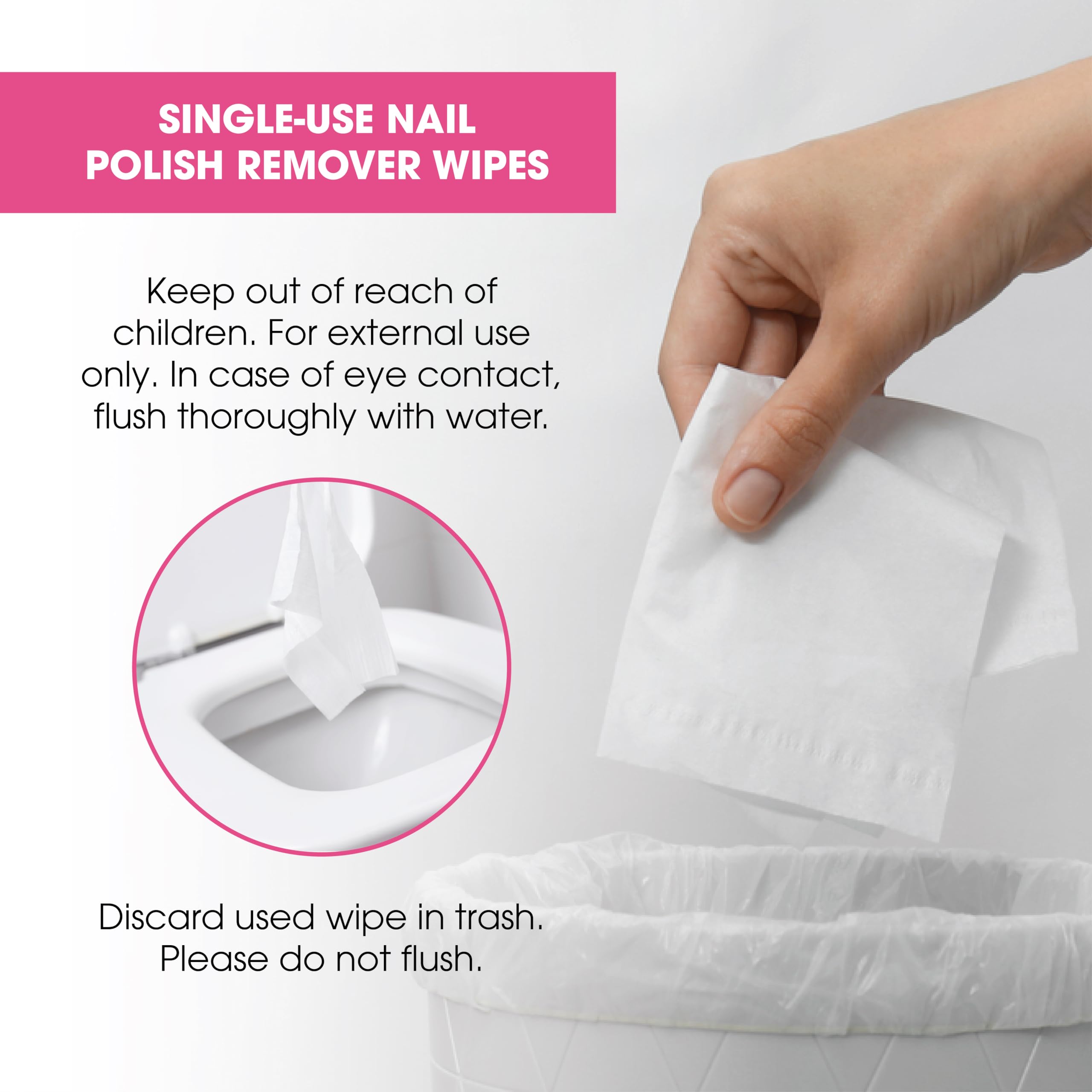 Diamond Wipes Conseils beauté express: retouche rapide des ongles