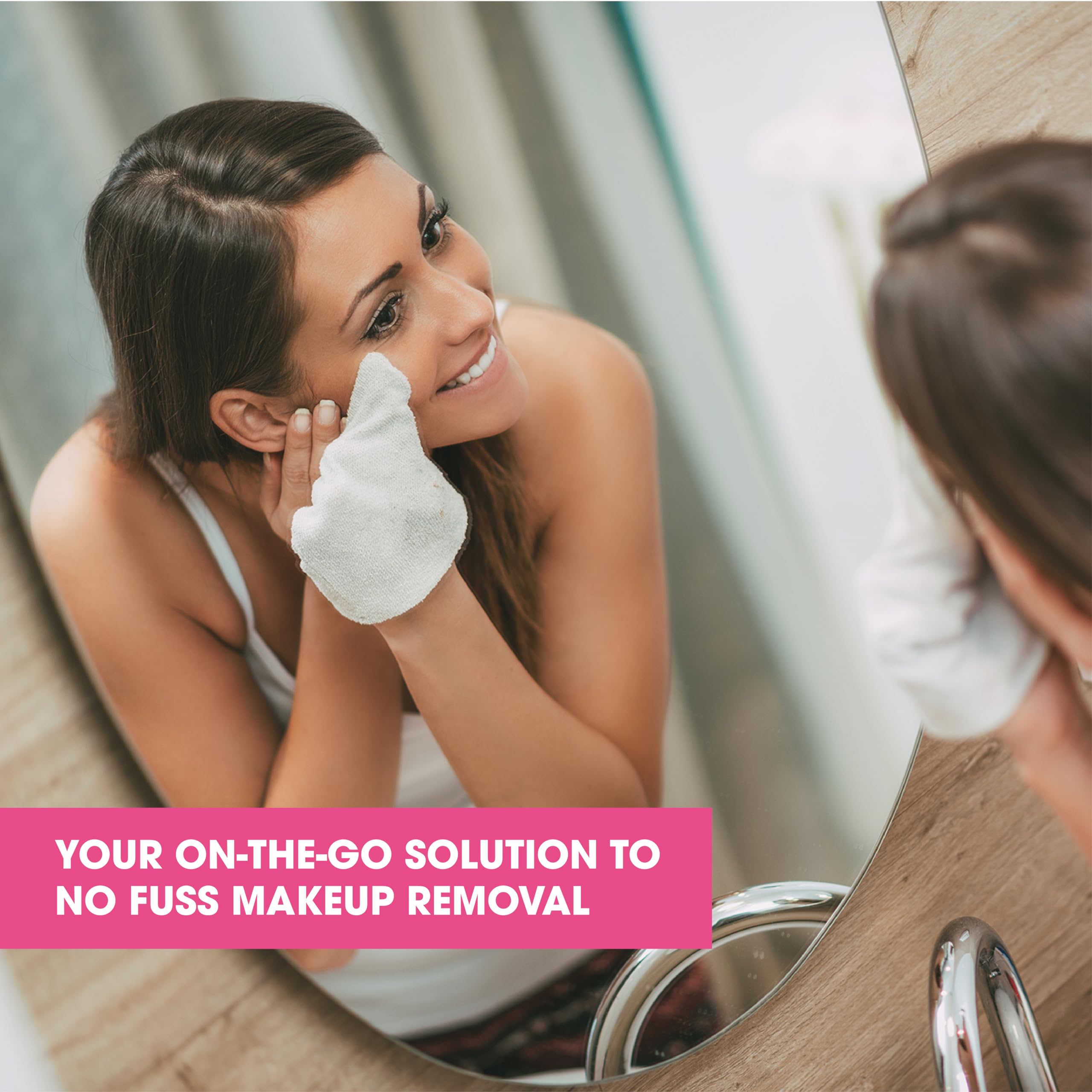 Diamond Wipes individually wrapped pack keeps wipes fresh and portable.
