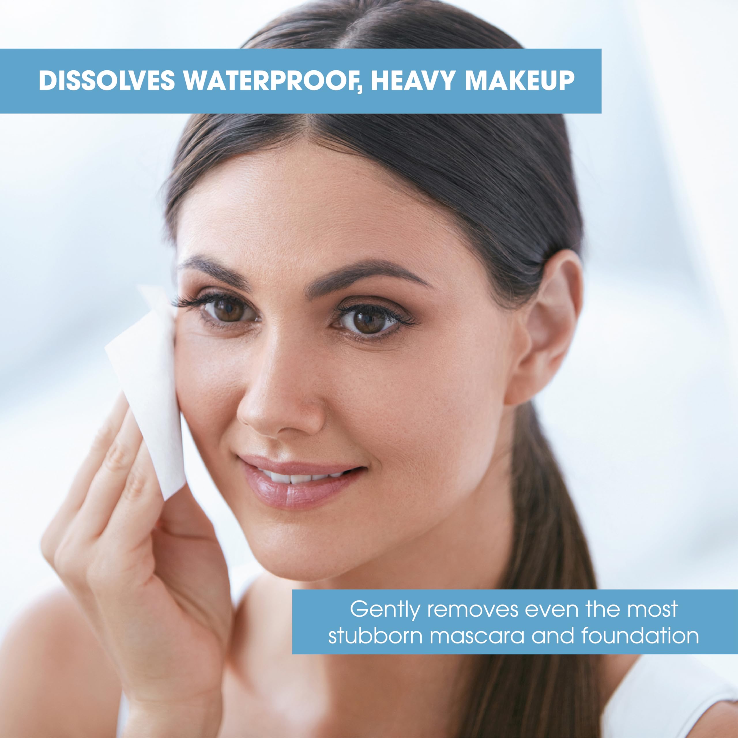 Diamond Wipes lingettes sans alcool avec vitamine E pour peau hydratée.