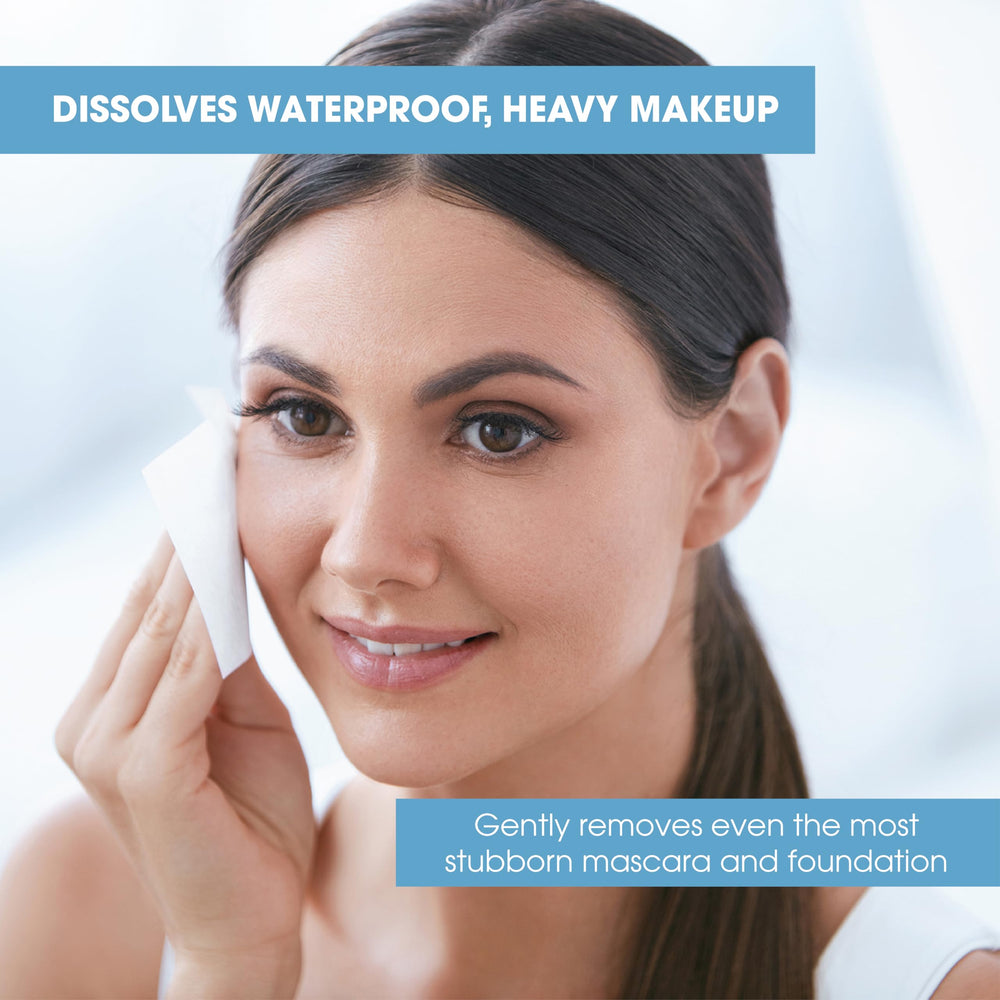 Diamond Wipes lingettes sans alcool avec vitamine E pour peau hydratée.