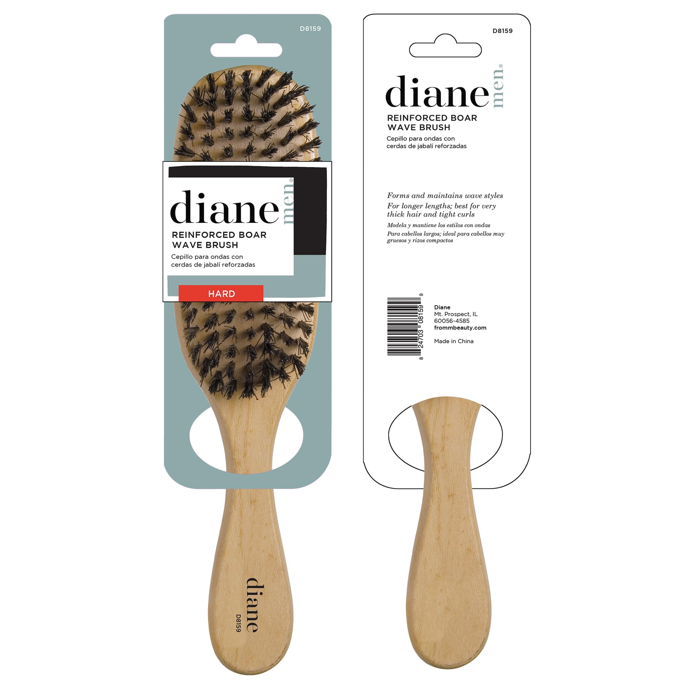Brosse Diane à base en bois durable pour une utilisation longue durée.