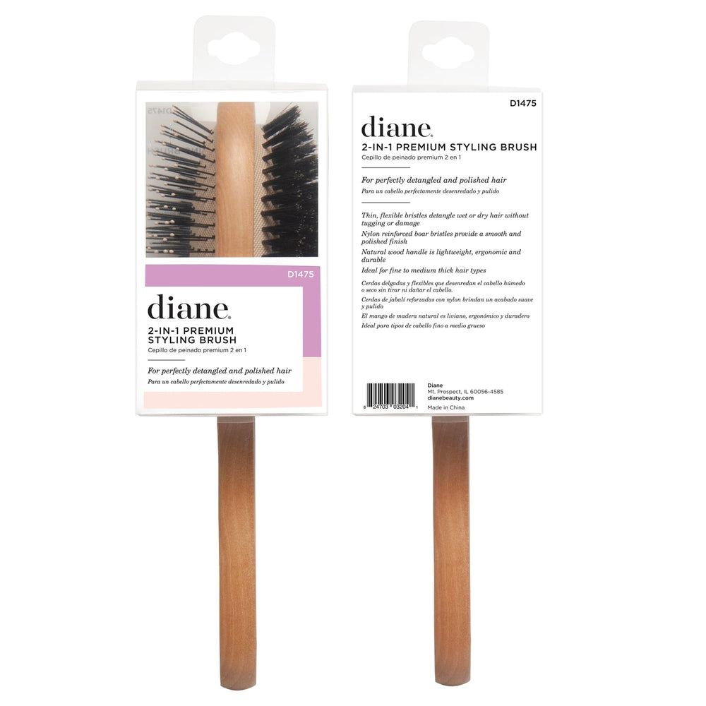 Brosse Diane double-face pour coiffage rapide et efficace