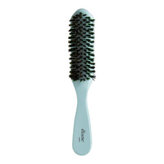 Brosse Diane lissante avec poils de sanglier et courbe bois naturel.