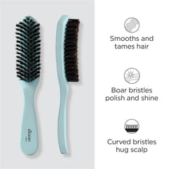 Brosse Diane poils nylon-renforcés pour passage fluide et contrôle du frisottis.