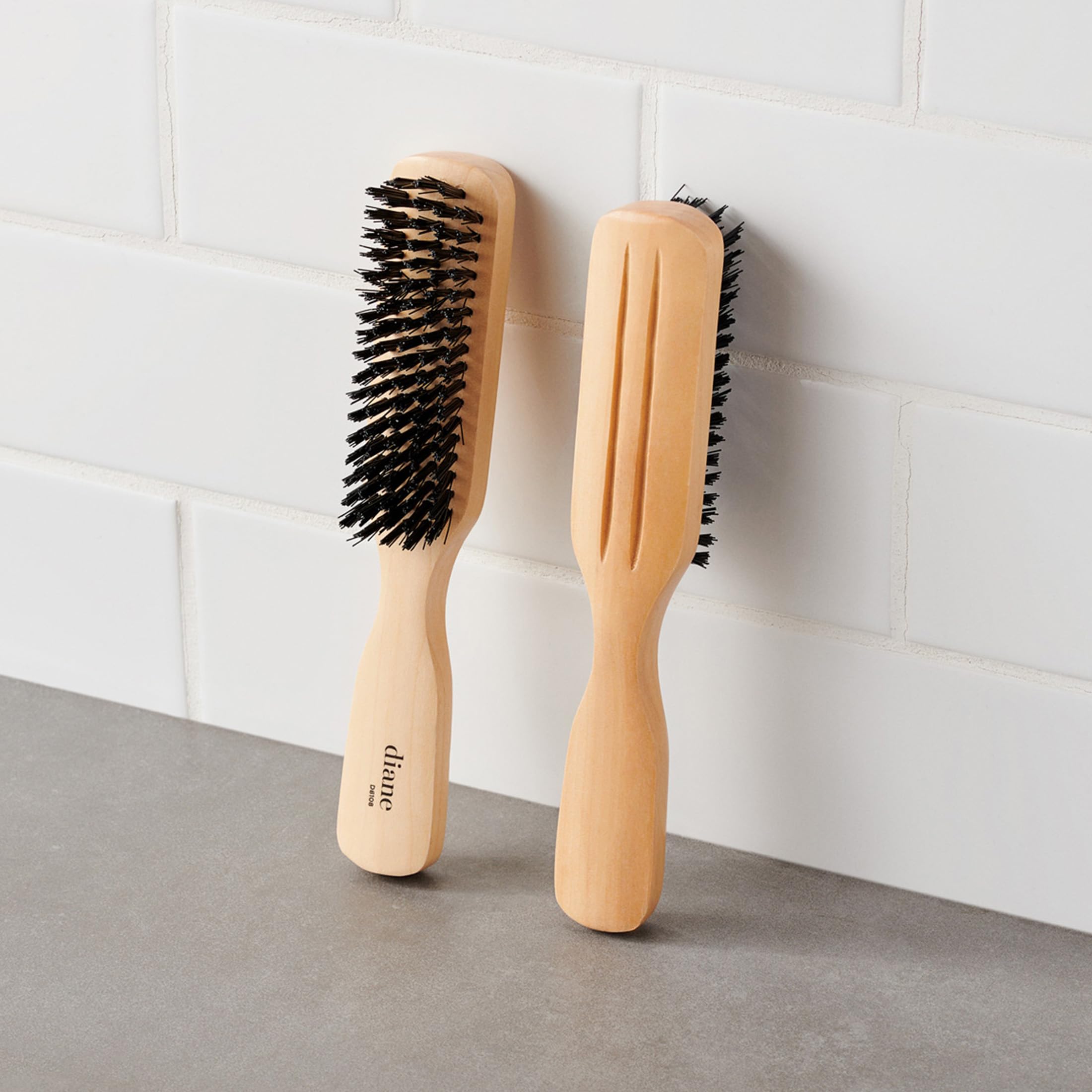 Brosse Diane nylon démêlant cheveux épais et bouclés en douceur