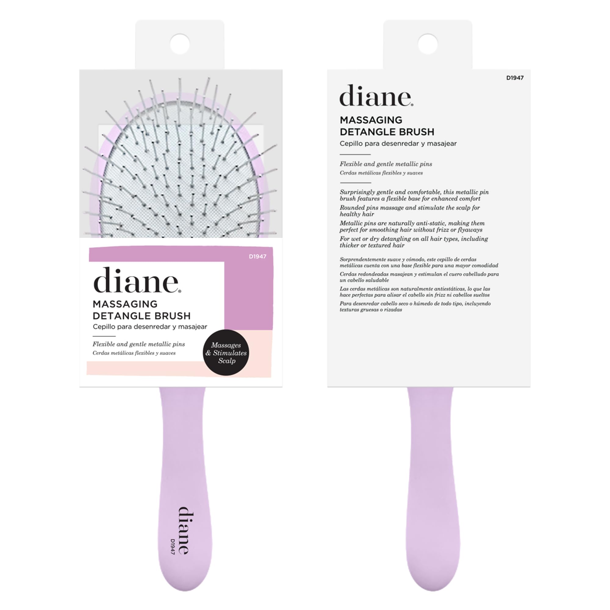 Brosse Diane utilisation quotidienne, rapide et efficace.