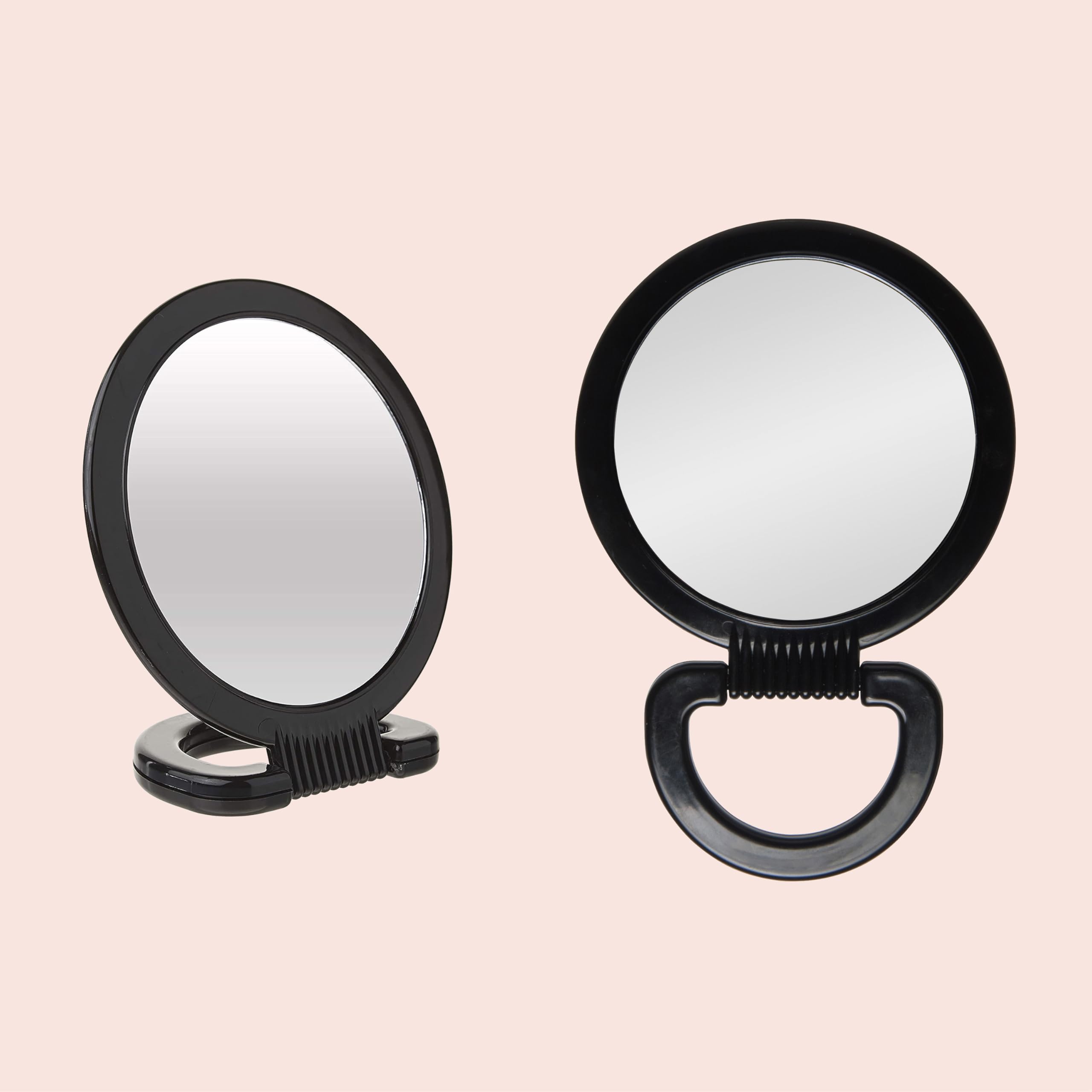 Diane miroir format compact 6 pouces, idéal rangement rapide.