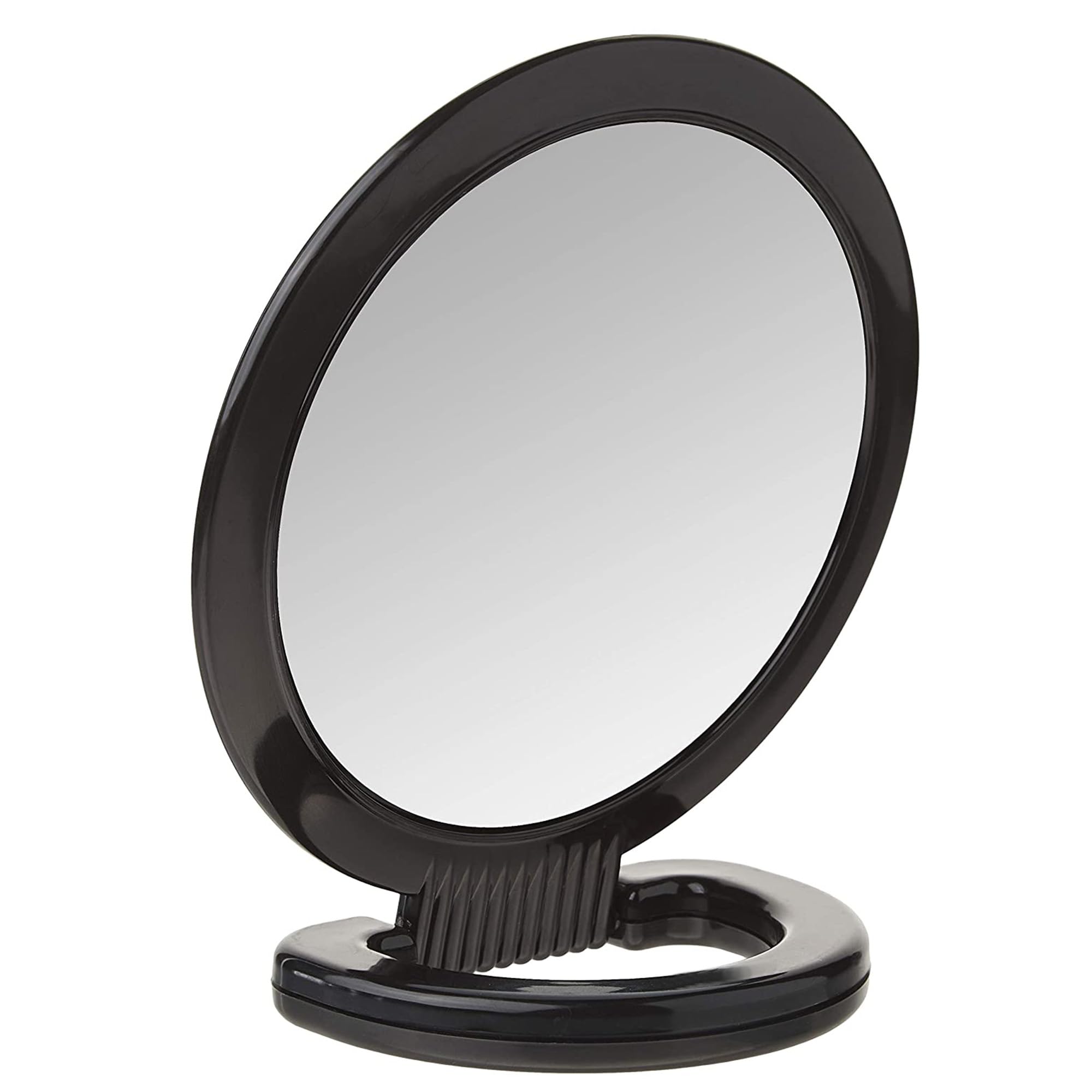 Diane miroir noir au design tendance pour routine beauté quotidienne.