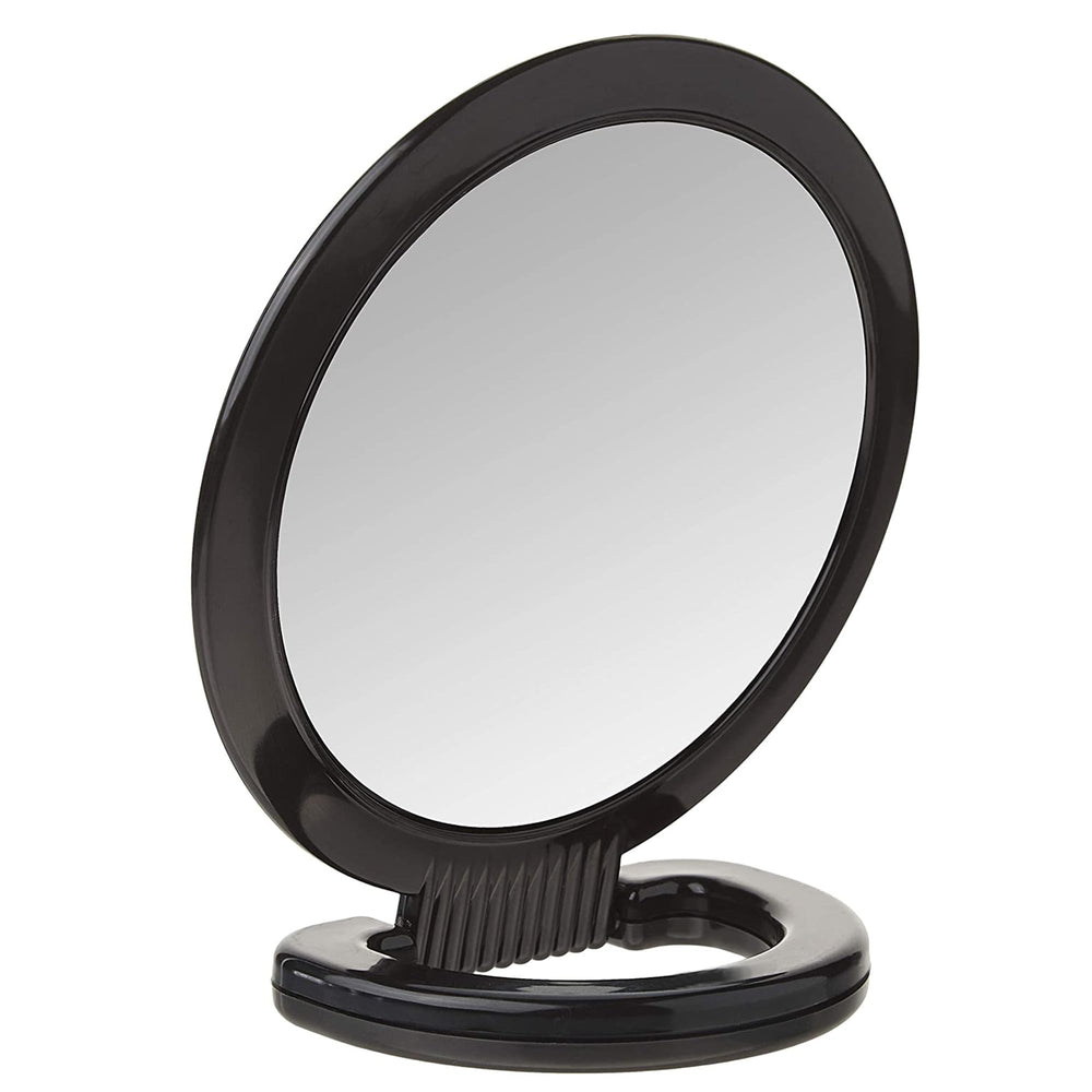 Diane miroir noir au design tendance pour routine beauté quotidienne.