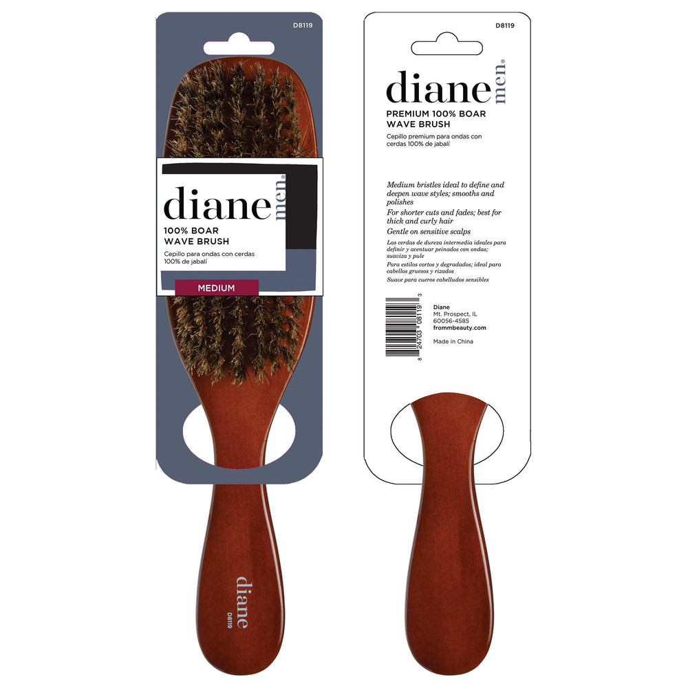 Brosse Diane pour cheveux texturés et définition des vagues.