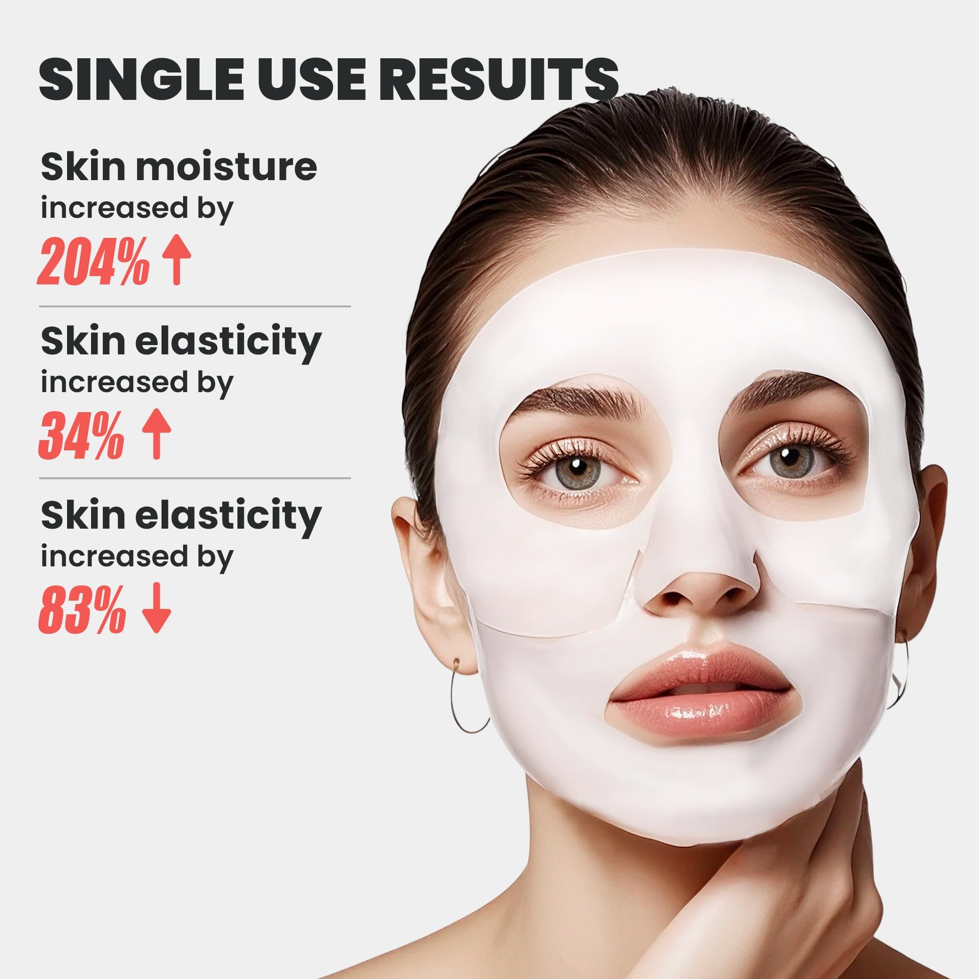 Mode nuit du masque Dianzan, peau prête au réveil.