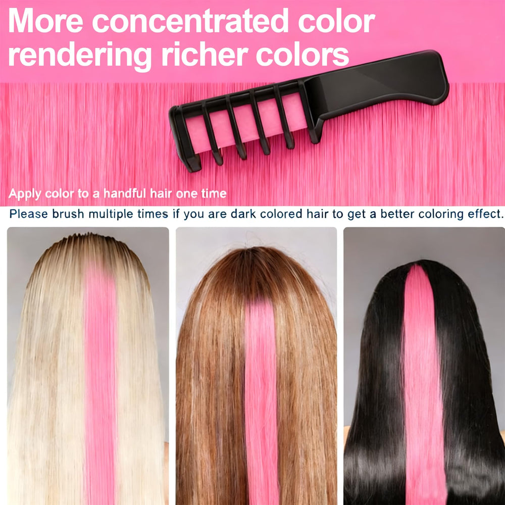 DICSINM peignes chalk application cheveux: utilisation précise pour coiffures uniques.