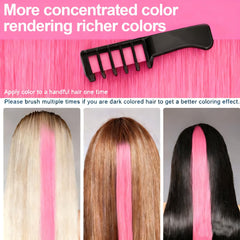 DICSINM peignes chalk application cheveux: utilisation précise pour coiffures uniques.