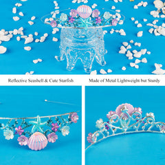 Didder ceinture sirène paillettes ajustable avec épingle