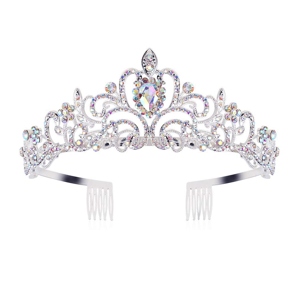 Didder Crystal AB tiare brillante pour princesse, idéale pour mariage ou fête.