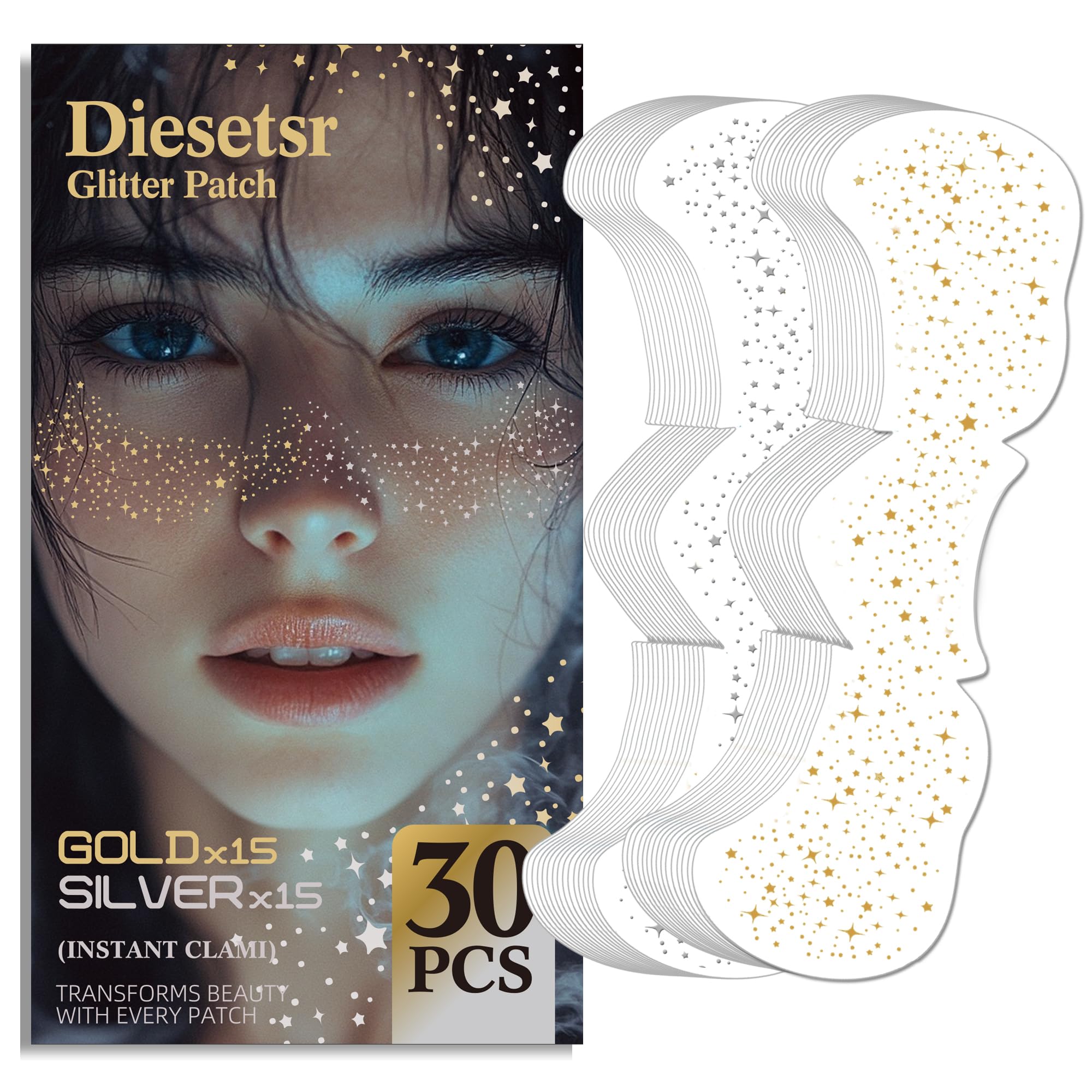 Diesetsr déco festival avec des paillettes pour costumes.