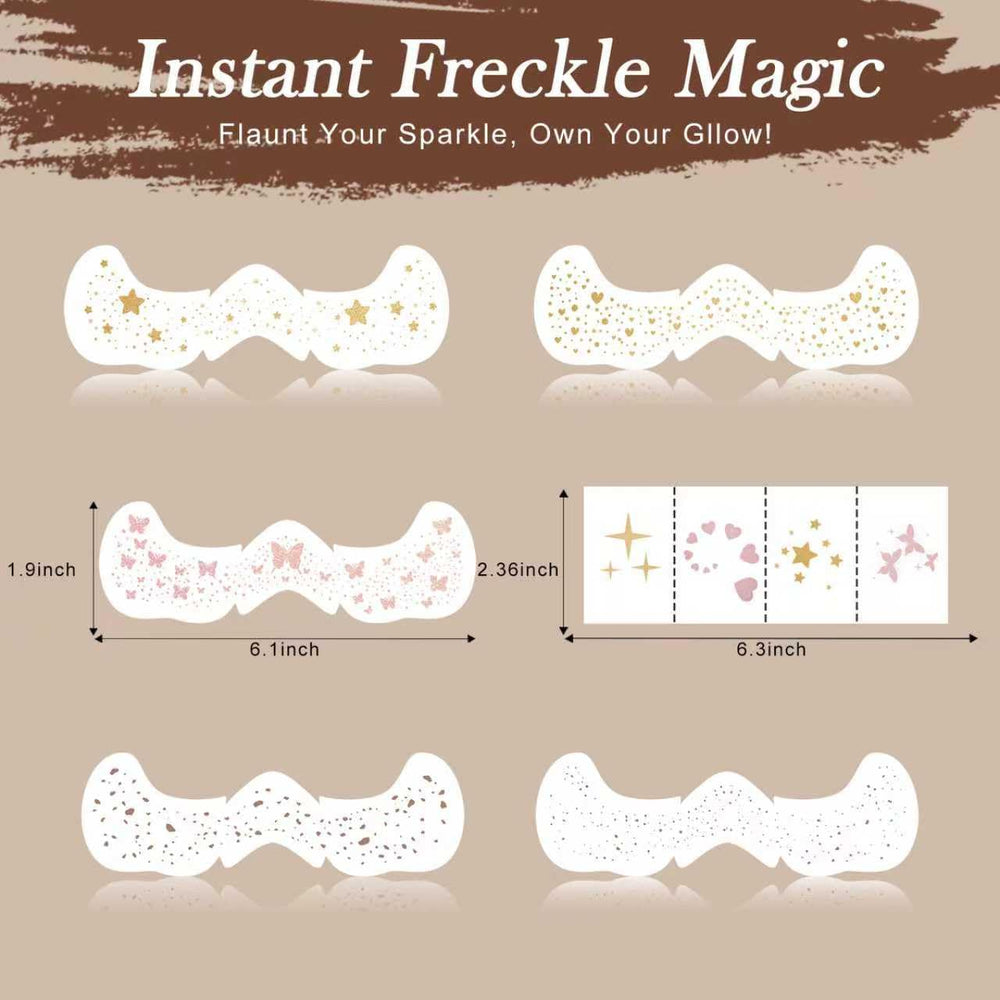 Diesetsr designs taches visage – neuf motifs festifs pour occasions