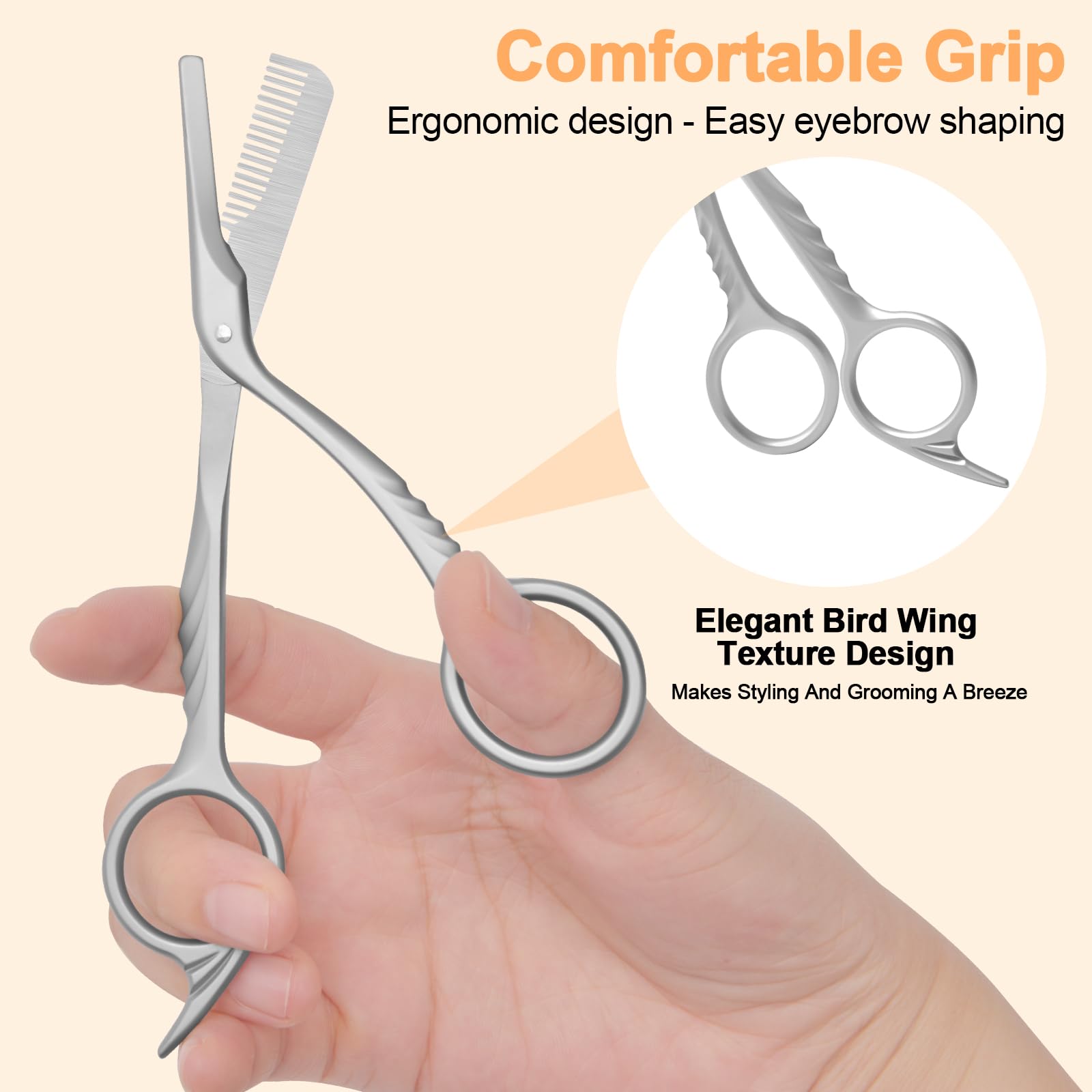 Diesisa design à arc guide les contours des sourcils avec précision.