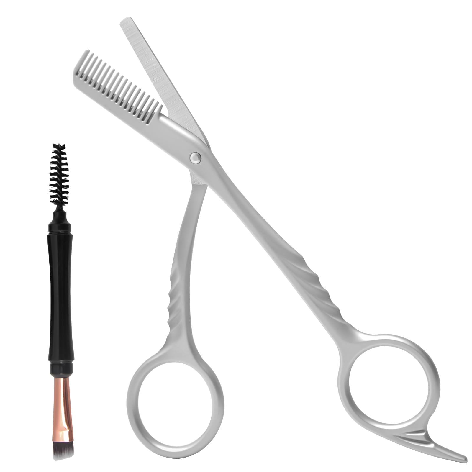 Diesisa ciseaux sourcils avec peigne pour un modelage précis.