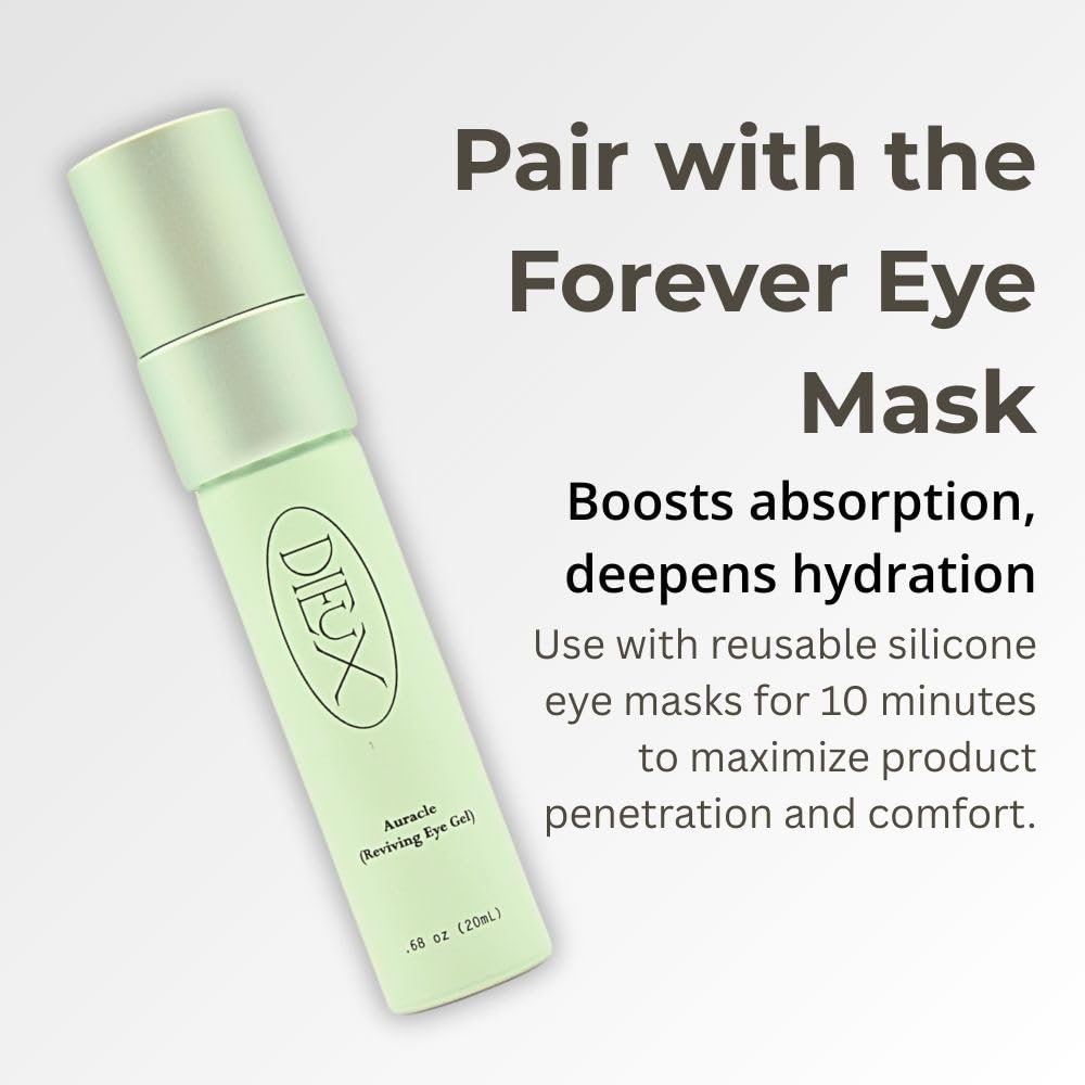 Dieux Auracle Gel Yeux format sac pratique sans parfum.