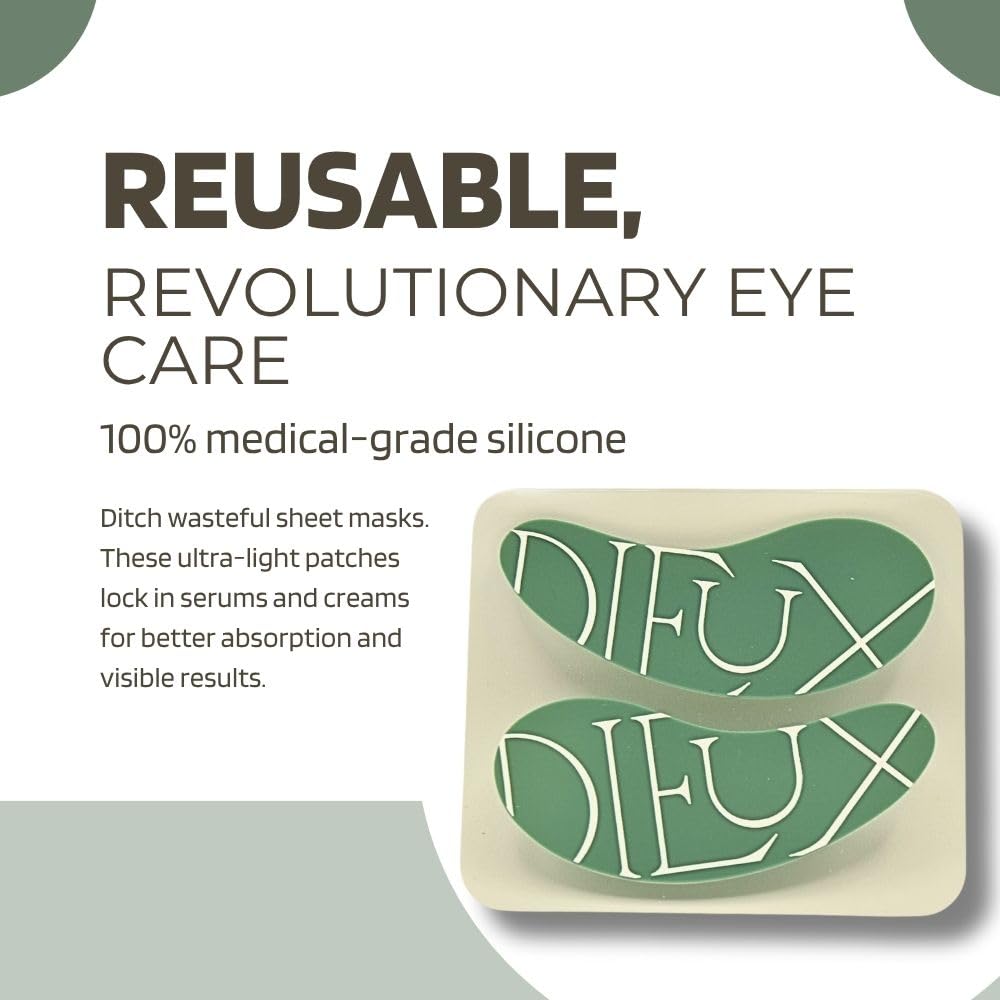 Patch oeil Forever réutilisable, amélioration de l absorption des soins.