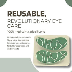 Patch oeil Forever réutilisable, amélioration de l absorption des soins.
