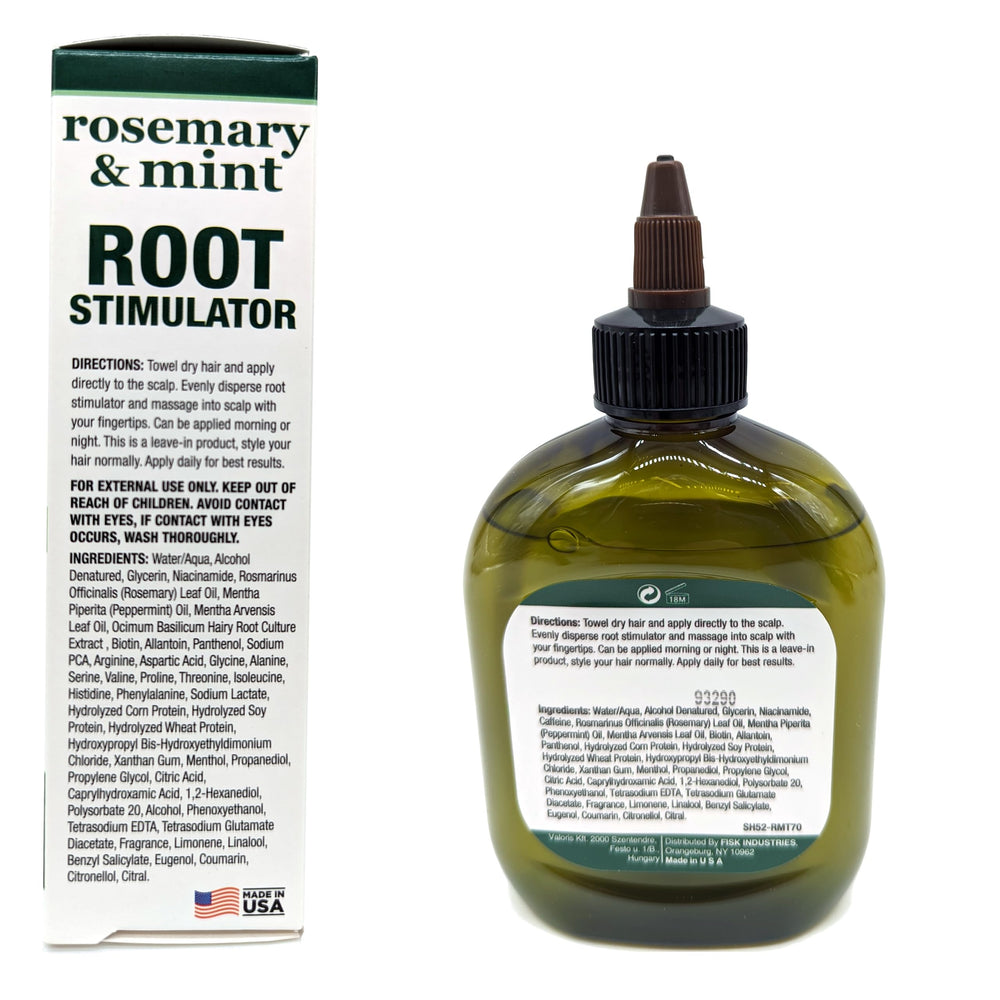 Application massage capillaire—facilite l'absorption et le confort.