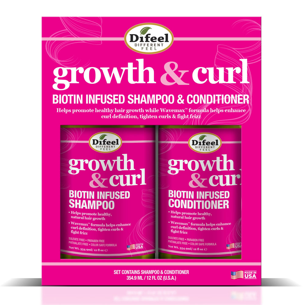 Difeel Biotin Conditioner, bouteille pompe, démêlage en douceur.