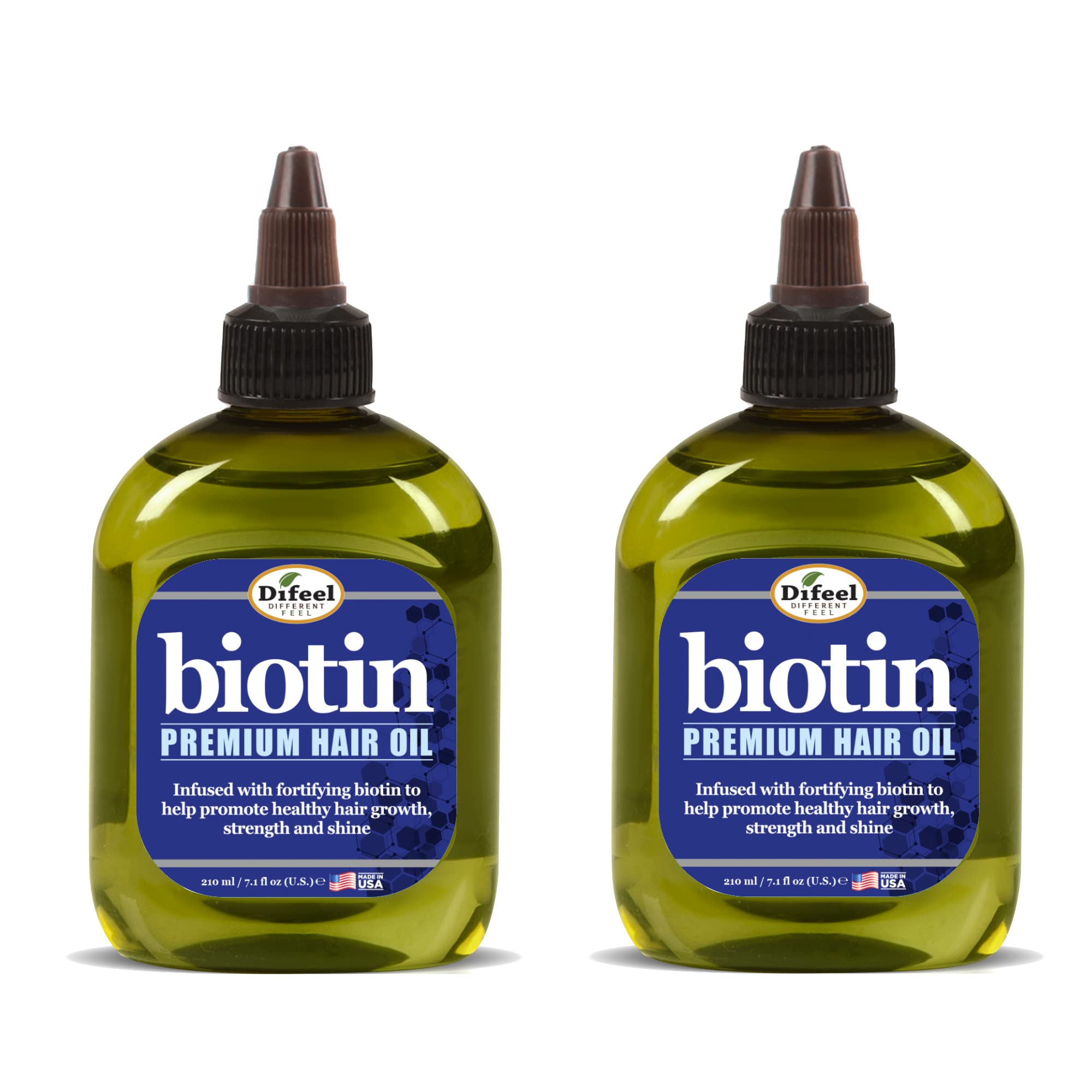 Pipette Difeel biotine pour une application précise sur cheveux