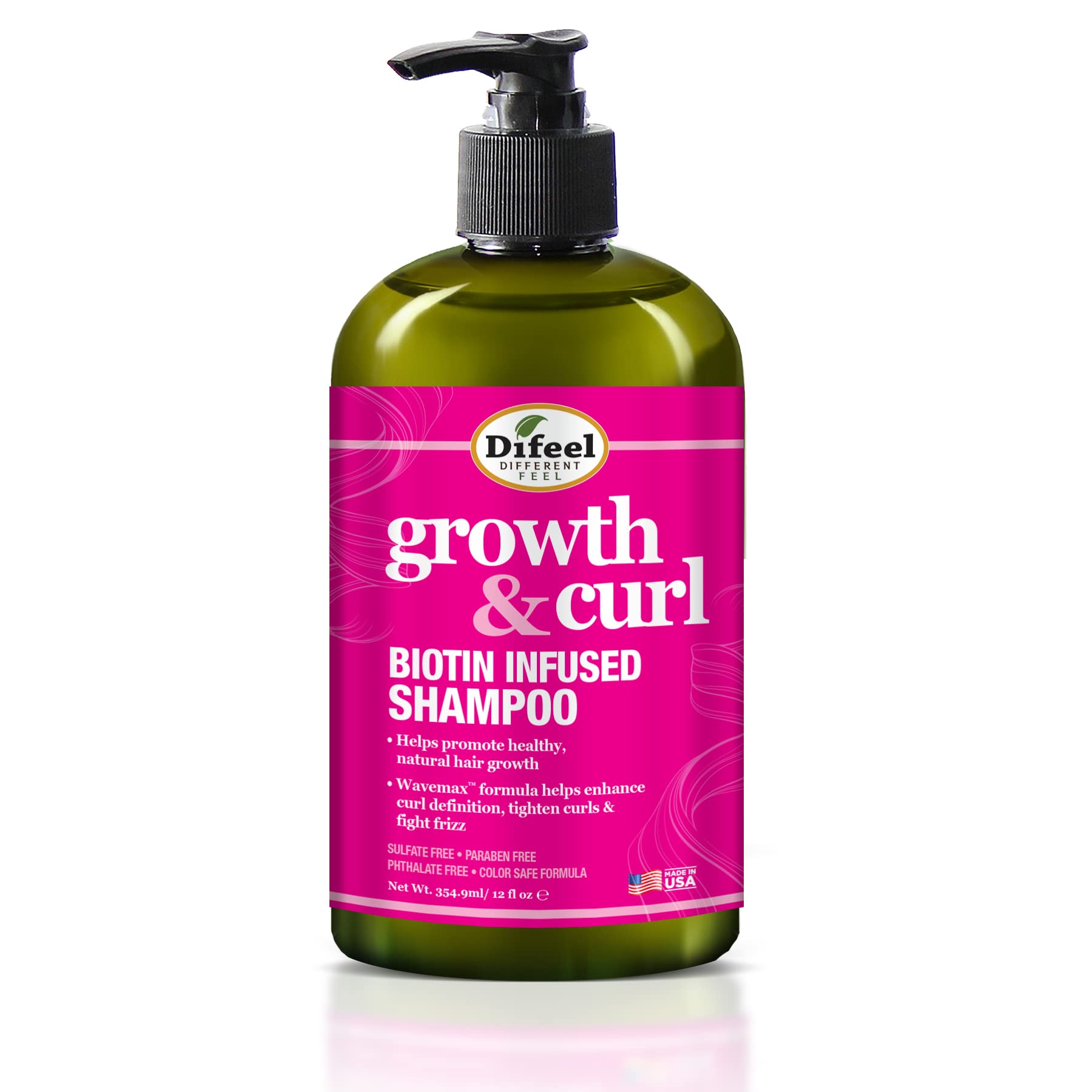 Difeel Biotin Shampoing et Après-Shampoing ensemble, duo pratique pour routine sans sulfates.