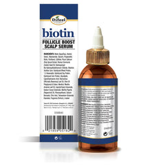 Difeel Biotine Follicule Stimulation Sérum, application-pompe pratique pour usage rapide