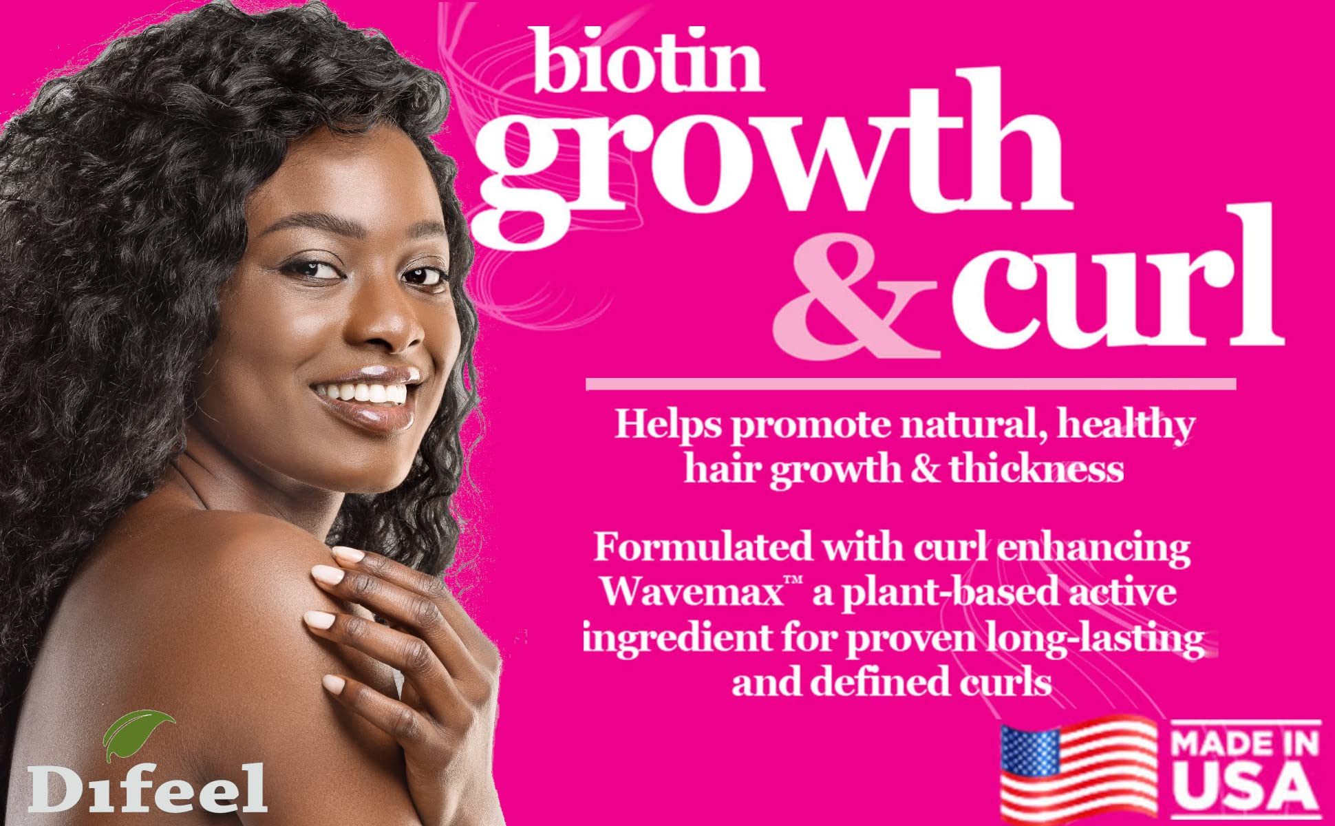 Boîte cadeau Difeel Biotin, parfait pour offrir un soin capillaire.