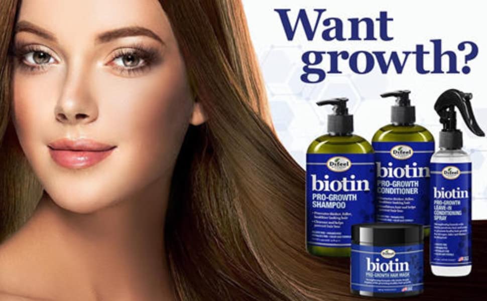 Ensemble cadeau biotine cheveux, coffret à deux pièces Difeel