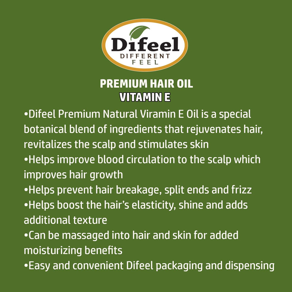 Formule à base d’herbes naturelles Difeel pour cheveux et cuir chevelu revitalisés.