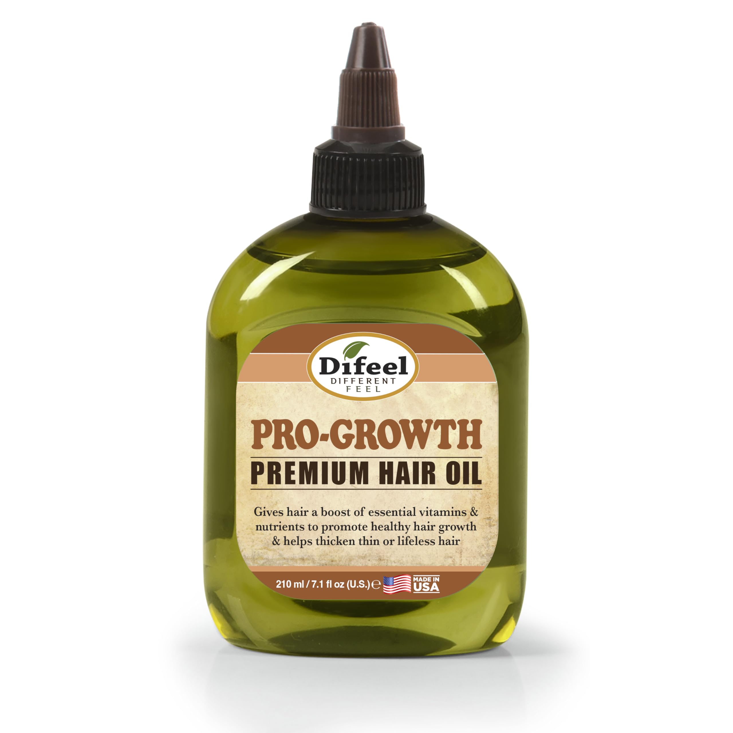 Difeel Pro-Growth – bouteille élégante prête à nourrir les cheveux en profondeur