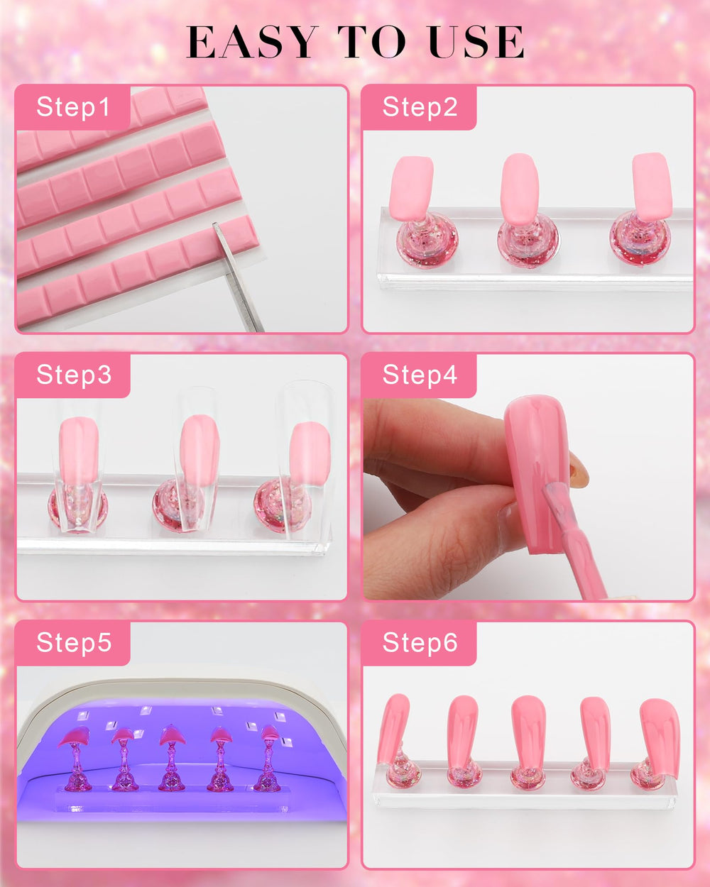 Accessoires art des ongles pratiques Difenni pour partage entre amis.