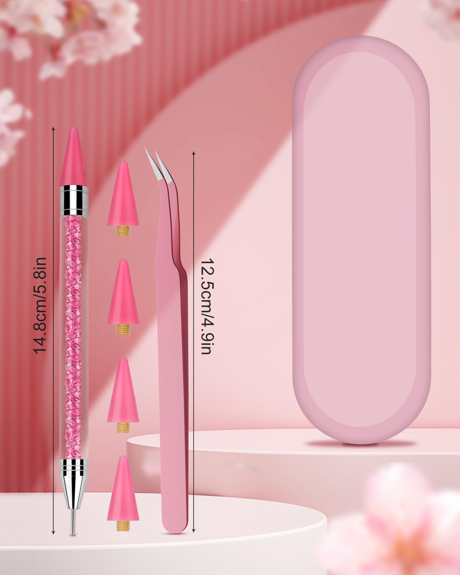 Difenni outils créatifs pour art ongulaire: ensemble polyvalent pour strass et diamants