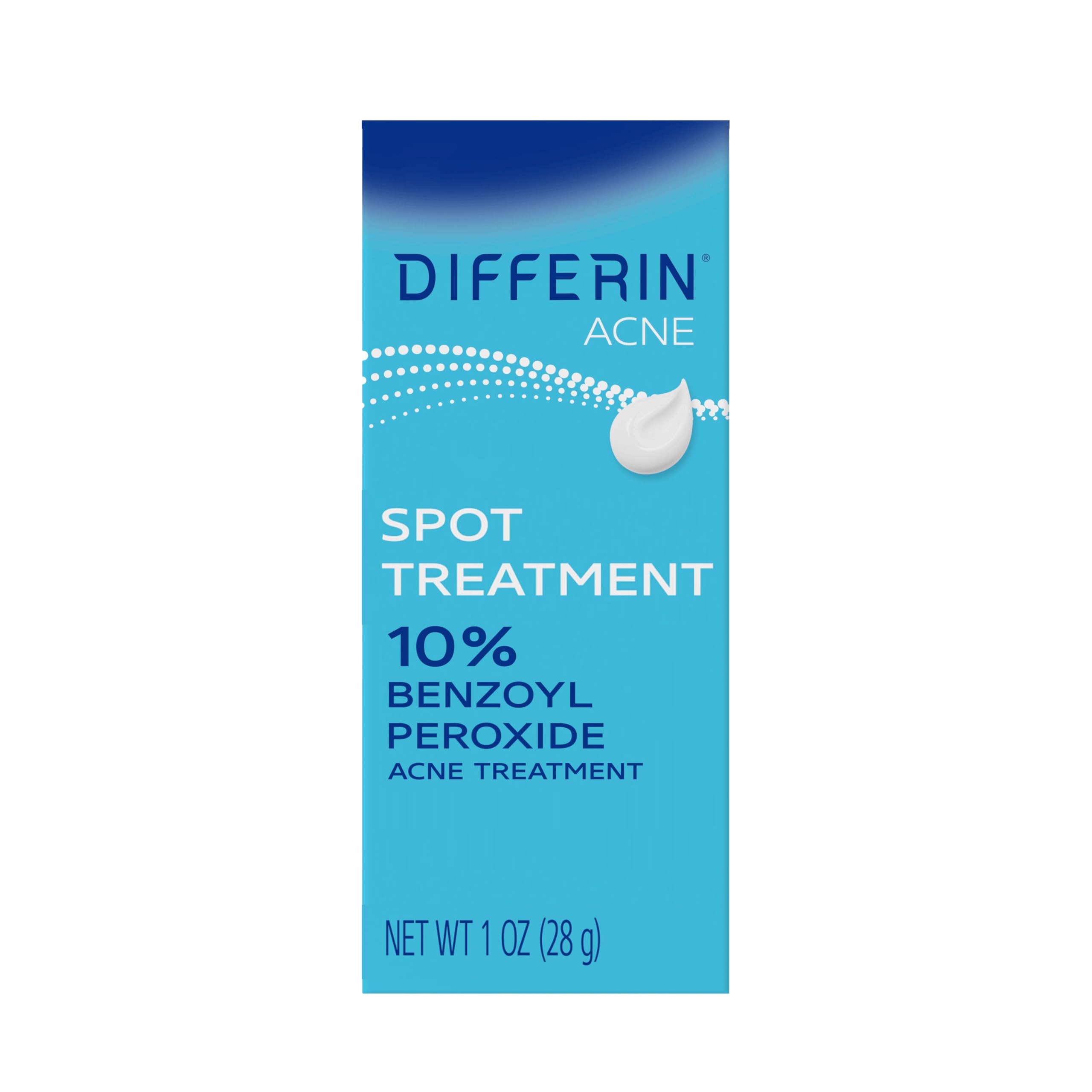 Differin tube-traitement-point 10pourcent : action ciblée sur les imperfections.