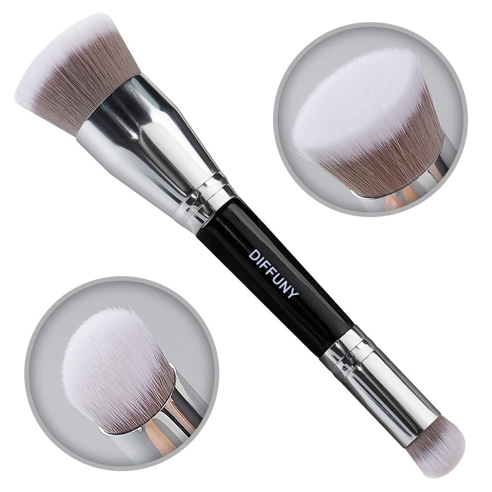 Application fluide DIFFUNY, mélange rapide et homogénéisation du maquillage.